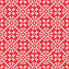 Norwegian pattern vector Eps 8 illustration