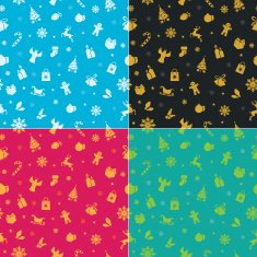 Seamless Christmas Background N13