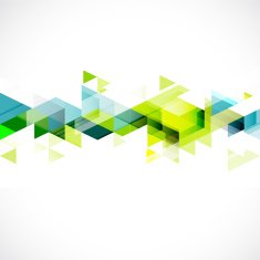 Abstract triangle modern template for business or technology presentation