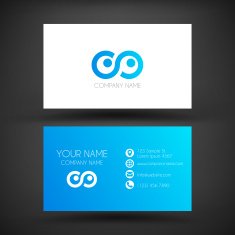 Modern business card template N24