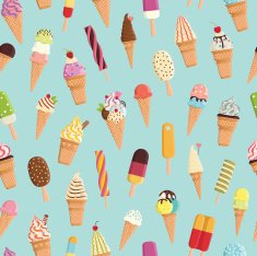 ice cream pattern N12
