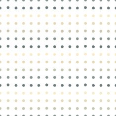 Painted polka dots seamless pattern