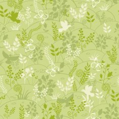 Nature kingdom seamless pattern