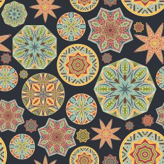 Vintage Seamless Pattern N38