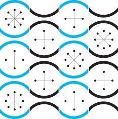 retro spectro pattern background vector illustration N2