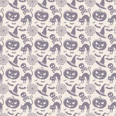 Halloween seamless pattern Vector background N2