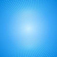 White and blue abstract background with squares