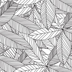 leaf pattern seamless Eps 10