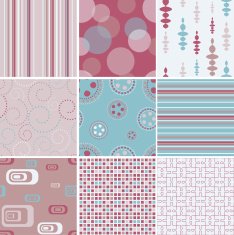 seamless retro pattern N58