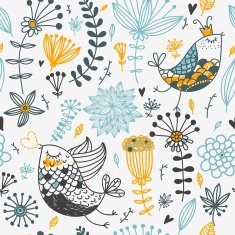 Birds And Flowers N6