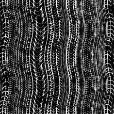 Seamless tyre marks background