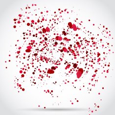 watercolor paint splash vector background