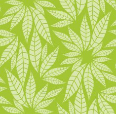 Seamless leaves pattern N5
