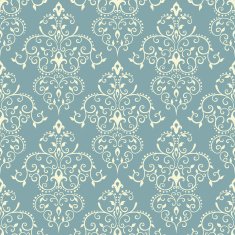 seamless damask pattern N55