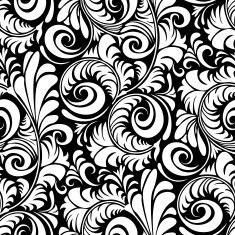 Seamless vintage wallpaper pattern N3