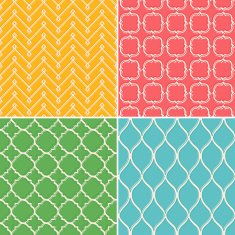 Geometric seamless pattern N156