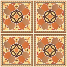 arabesque tile (vector)