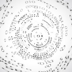 abstract gray digital technology concept pattern background