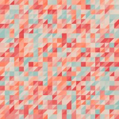 Tribal Triangle Geometry Pattern