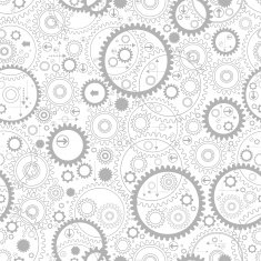 seamless backgrounds with gears