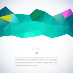 Vector geometric colorful background N6