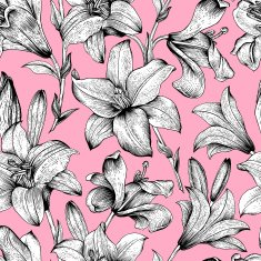 Seamless vector floral pattern N28