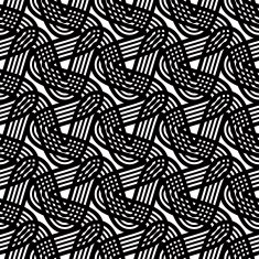 Black and white stripes geometric seamless pattern vector backg