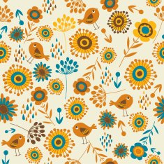 floral seamless pattern N387