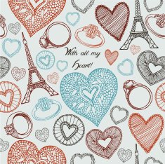 With all my heart Card design