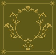 floral frame N88