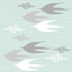 flying swallows