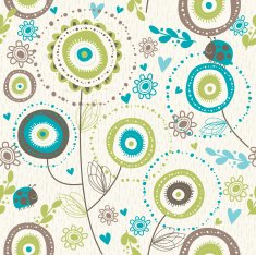 floral seamless pattern N390