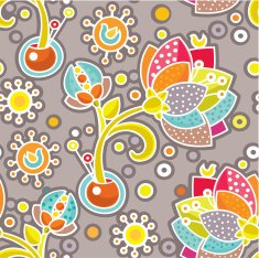 seamless flower pattern N35