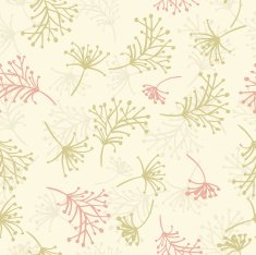 Weeds Seamless Pattern Illustration