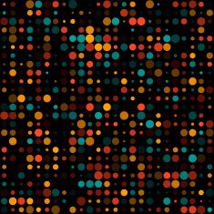 Orange Circle Variation Pattern