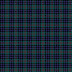 Seamless Green and Blue tartan Vector