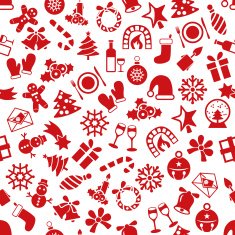 Christmas seamless pattern N111