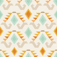 Ethnic seamless vector pattern N3