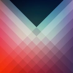 Minimal Graphic Diamond Pattern Design Template Frame Smooth Shadow Background