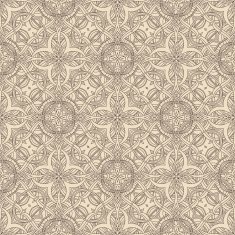 vintage flowers vector pattern
