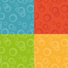 Bubble seamless pattern