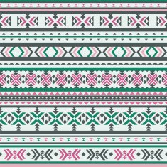 Seamless pattern with ethnic motifs N2