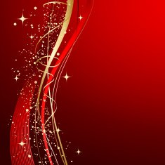 Red christmas abstract background