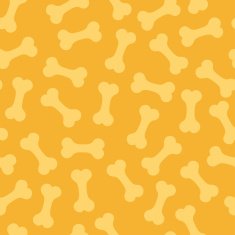 seamless pattern bone for a dog