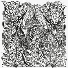 Pattern for coloring book N2
