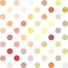 Colorful Polka Dots Background Creative Design Templates