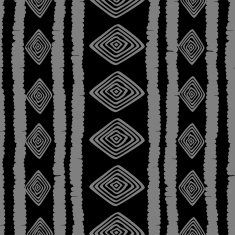 Seamless ethnic hand drawn pattern N2