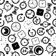 time seamless pattern