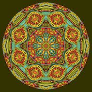 Mandala In Oriental Style N2
