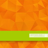 Yellow mosaic triangle background N2